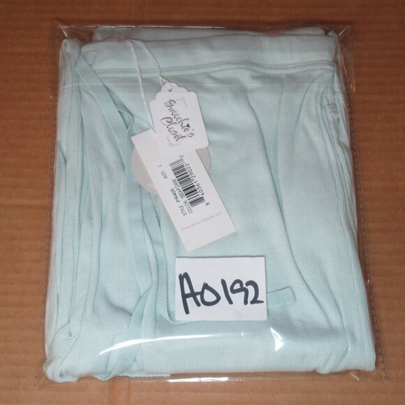 NWT Skin Organic Pima Cotton Pajama Pants | Seafoam Green - Picture 16 of 16